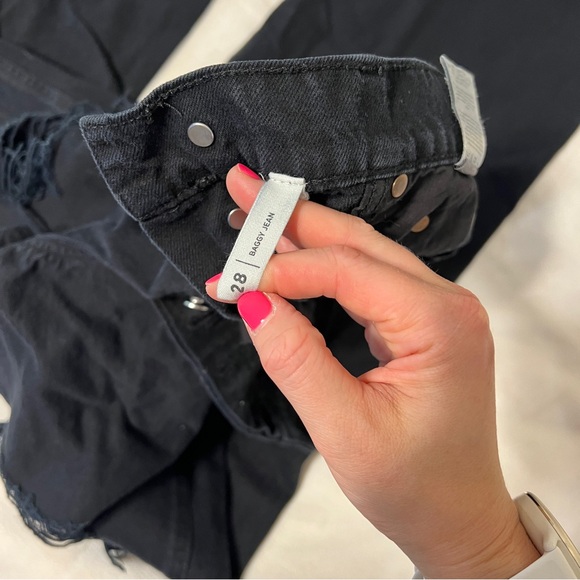 PACSUN Super Wide Leg Distressed Baggy Jean - Picture 7 of 8